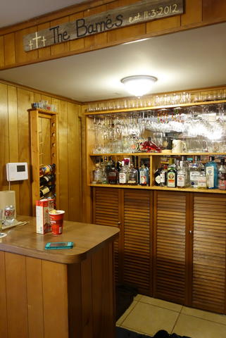 Minibar at the hosts. 